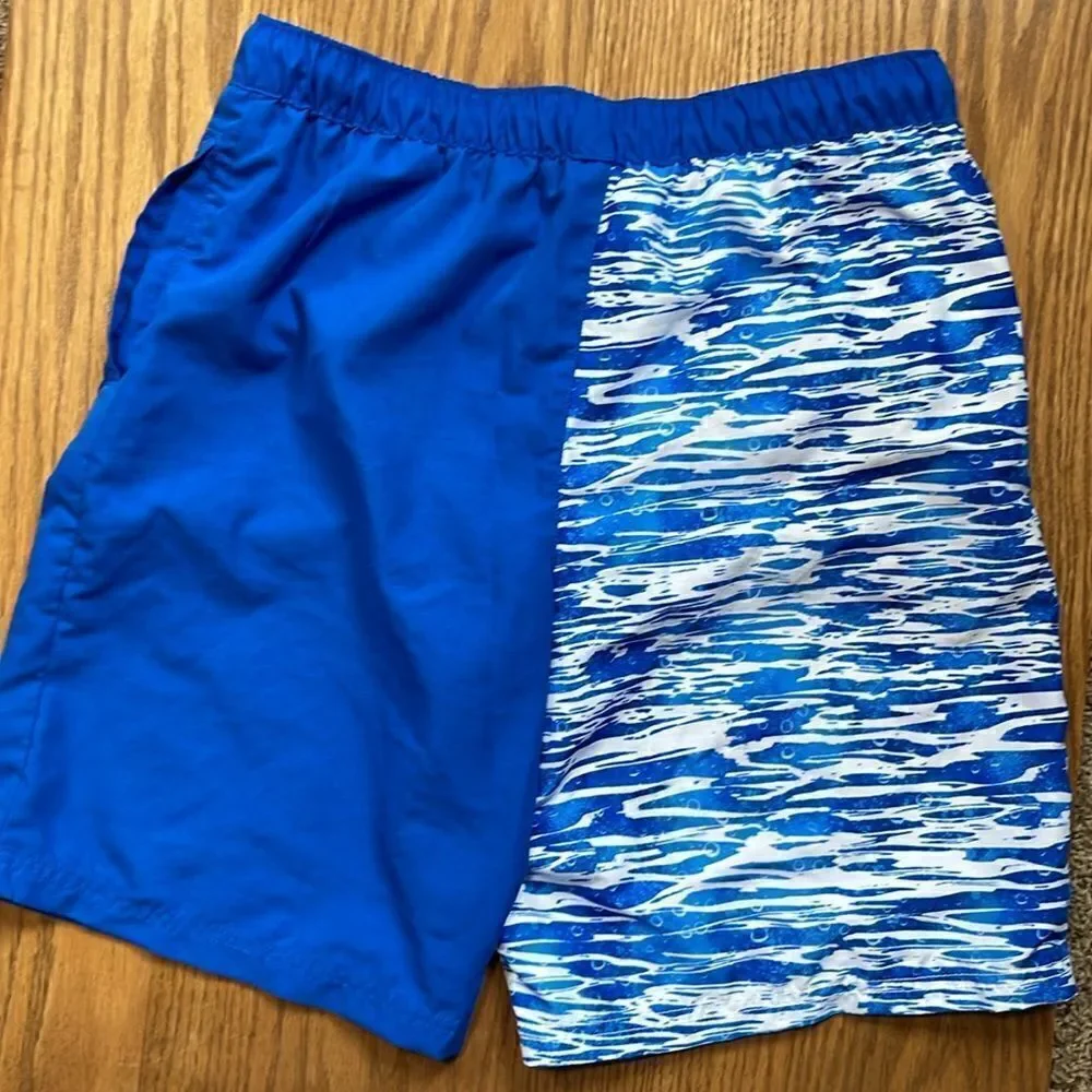 Wonder Nation swimming shorts. Drawstring waist. Size XL (14/16). Pockets.